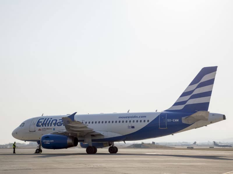 Ellinair δρομολόγια - αεροσκάφος Airbus A320