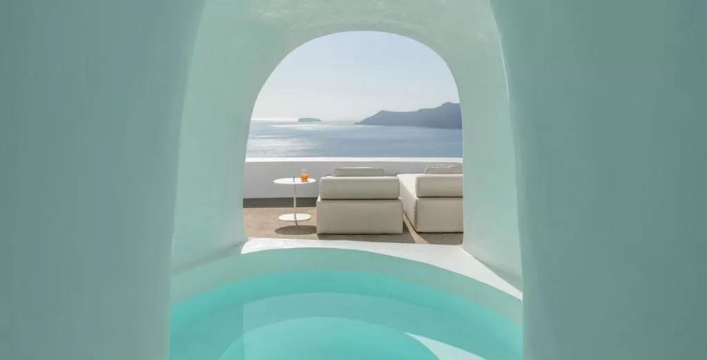 Saint Santorini σπηλιά