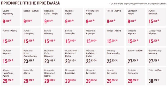 Volotea προσφορά 06/02/2020 προς Ελλάδα