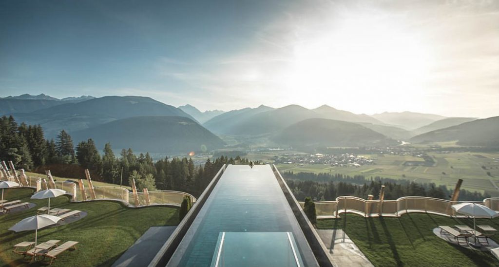 Skypool, Alpin Panorama Hotel Hubertus, Ιταλία