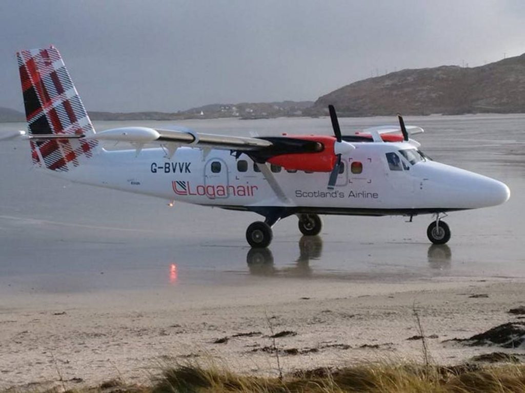 Loganair Twin Otter αεροσκάφος