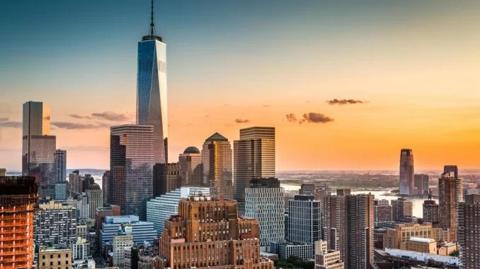 Το One World Trade Center στη Νέα Υόρκη είναι ένα από τα ψηλότερα κτίρια στον κόσμο