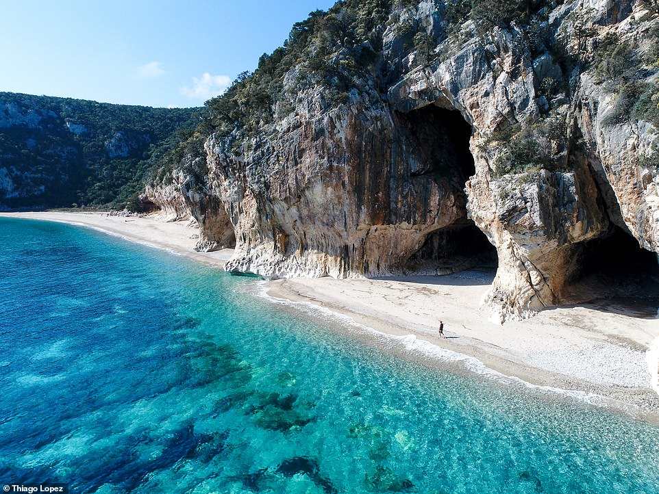 Cala luna, Ιταλία