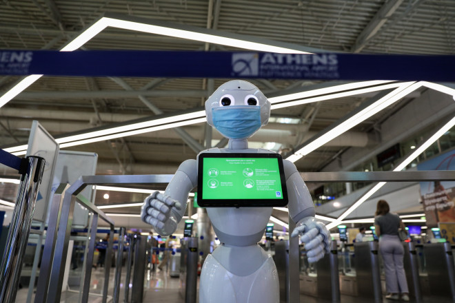 Έξυπνο ρομπότ αεροδρόμιο