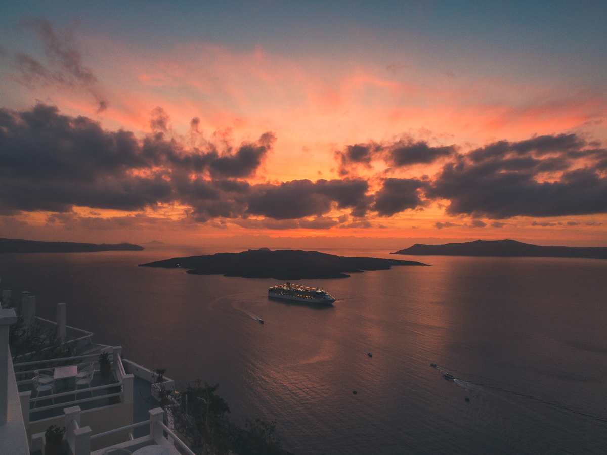 Ηλιοβασίλεμα, Σαντορίνη