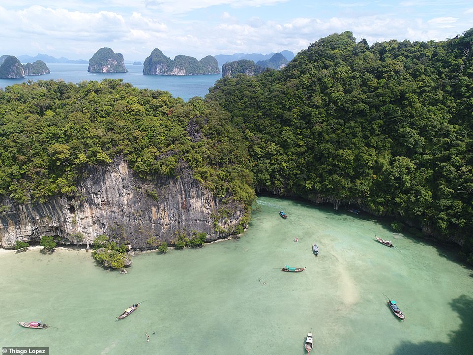 Hong lagoon, thailand