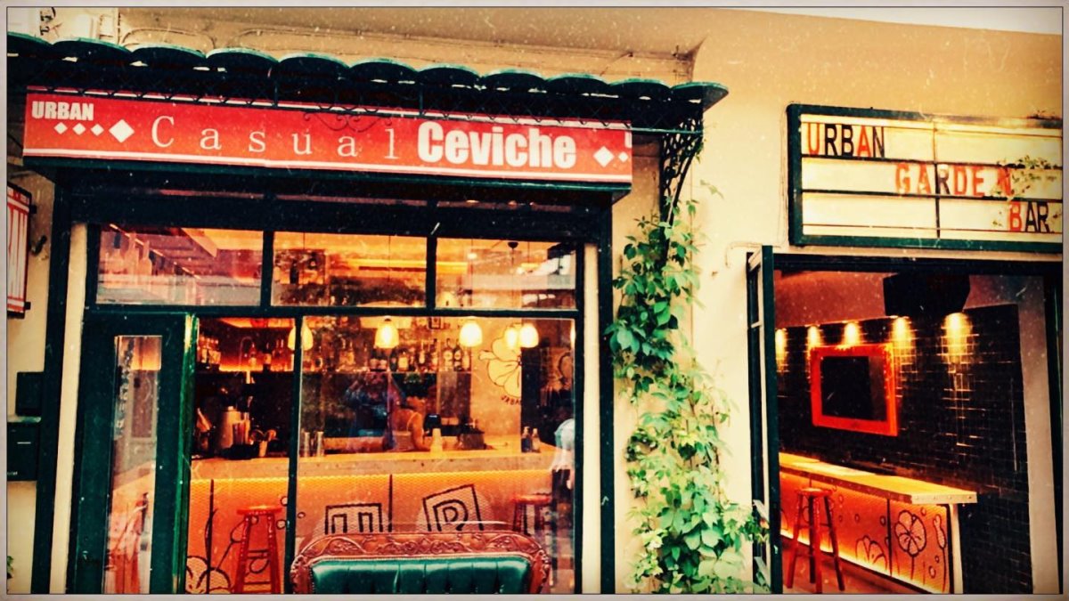 casual ceviche στο Urban Garden Bar