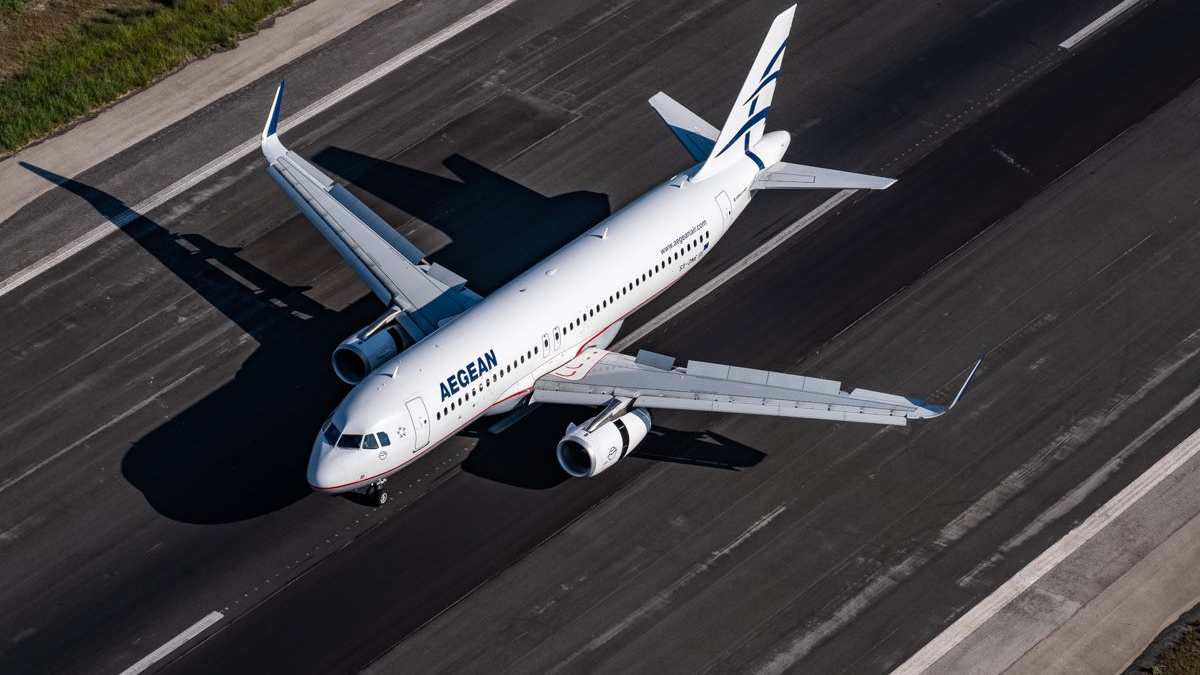 Αεροπλάνο Aegean Airlines