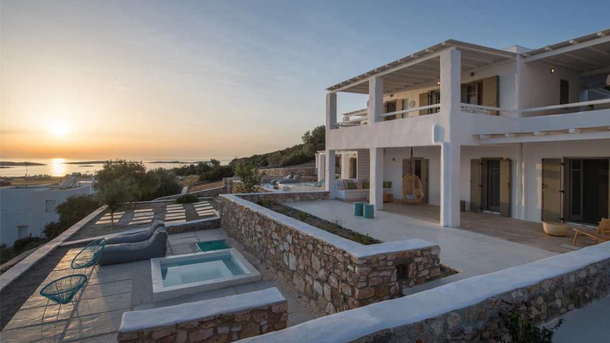 Ciel Villas Paros από έξω