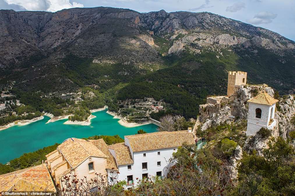 El castell de Guadalest, Ισπανία