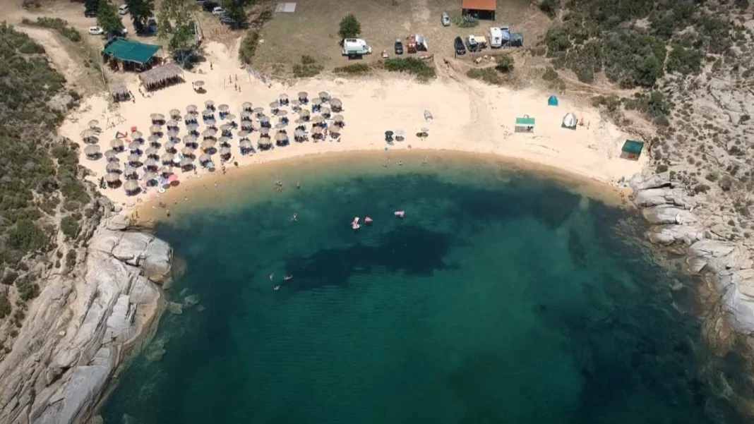 Παραλία Αγριδιάς, Χαλκιδική