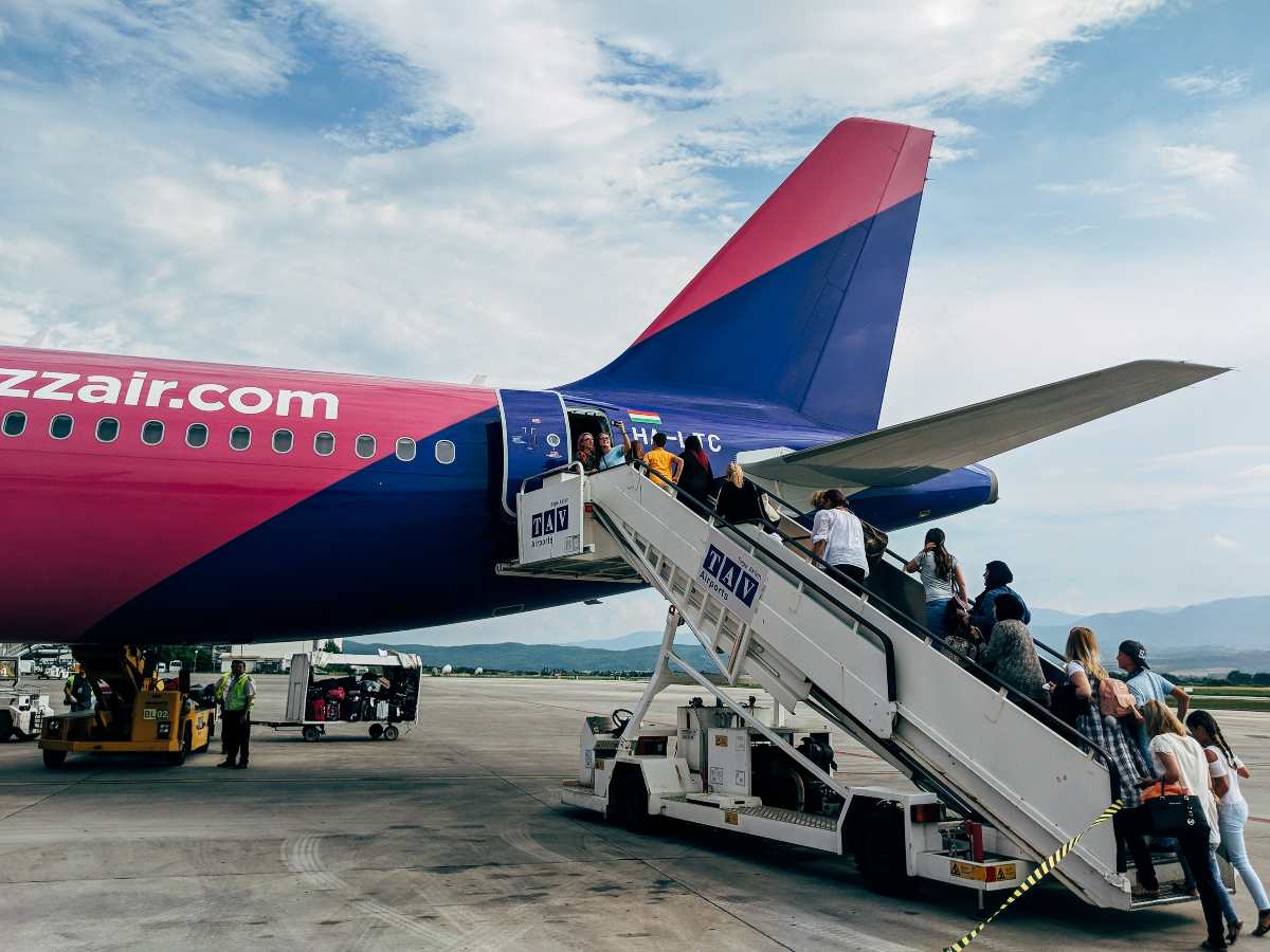 Wizz Air επιβίβαση