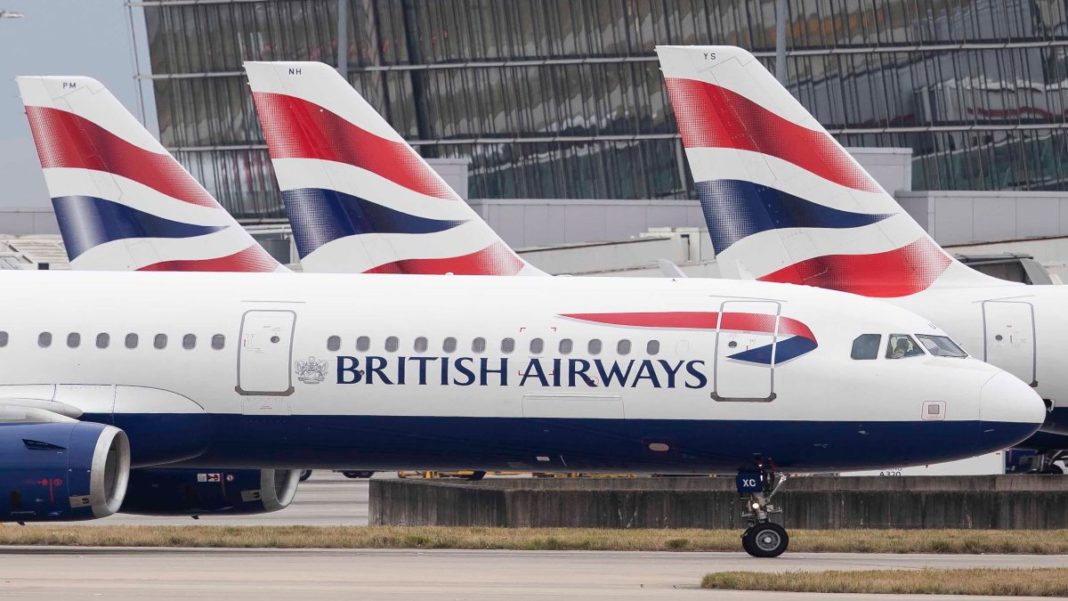 british airways πτήσεις για τον αύγουστο