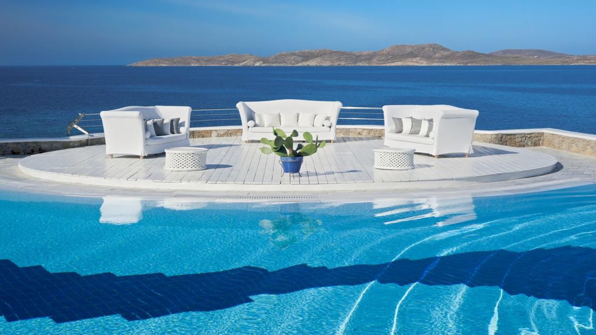 Ξενοδοχείο Mykonos Grand Hotel & Resort καθιστικό