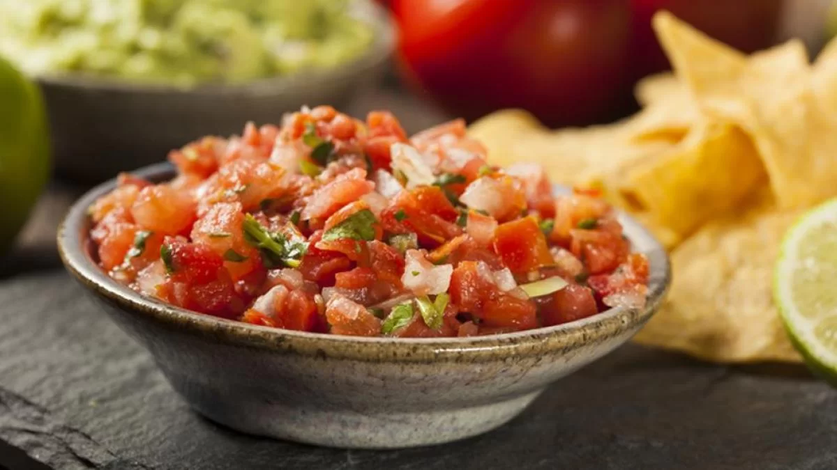 pico de gallo στο μπολ