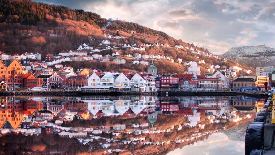 bergen-norvigia Μπέργκεν Νορβηγία