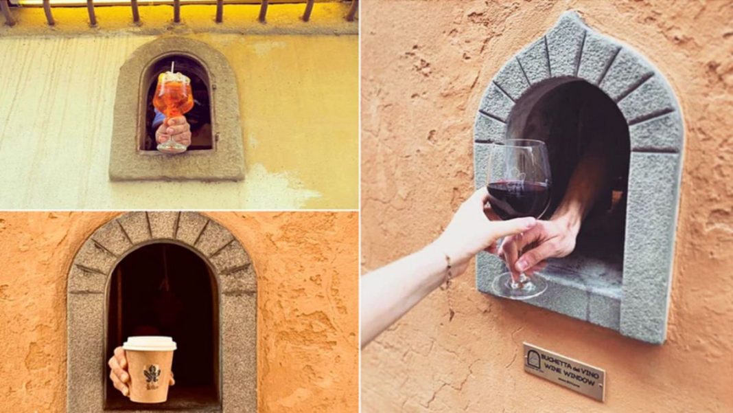 florence-wine Ιταλία παράθυρα κρασί
