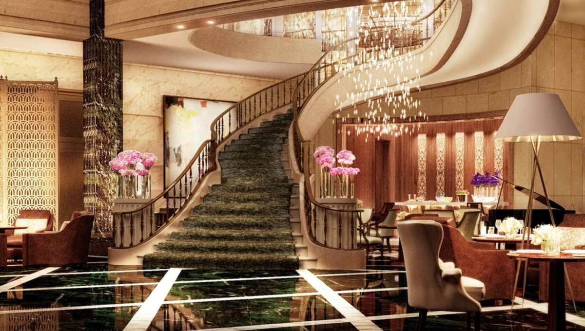 Four Seasons Hotel Μαδρίτη lobby σκάλα