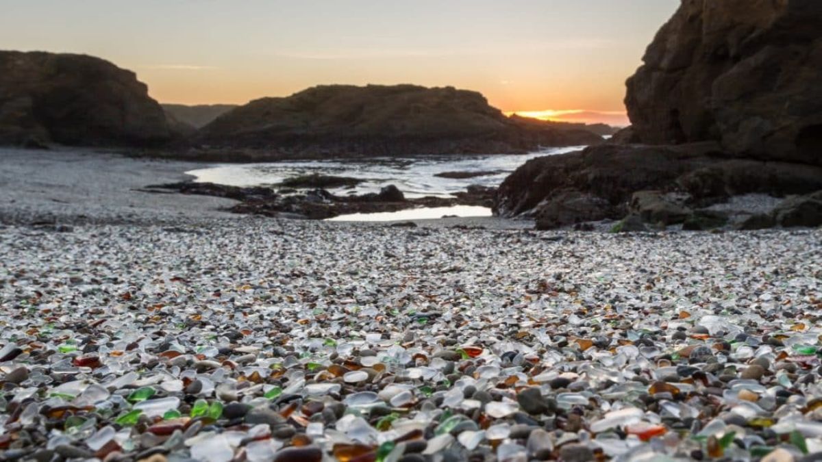 Glass beach, Καλιφόρνια