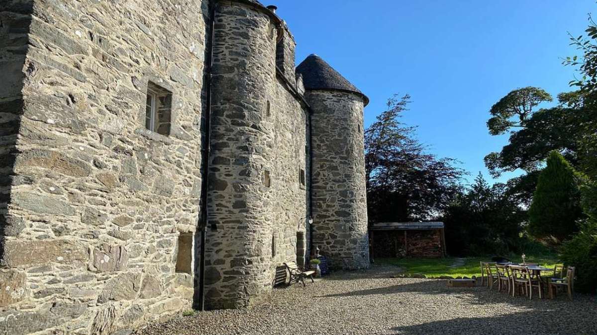 Kilmartin Castle εξωτερική αυλή