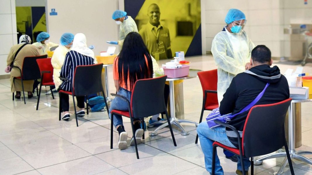 rapid-test-airport τεστ κορονοϊού στο αεροδρόμιο