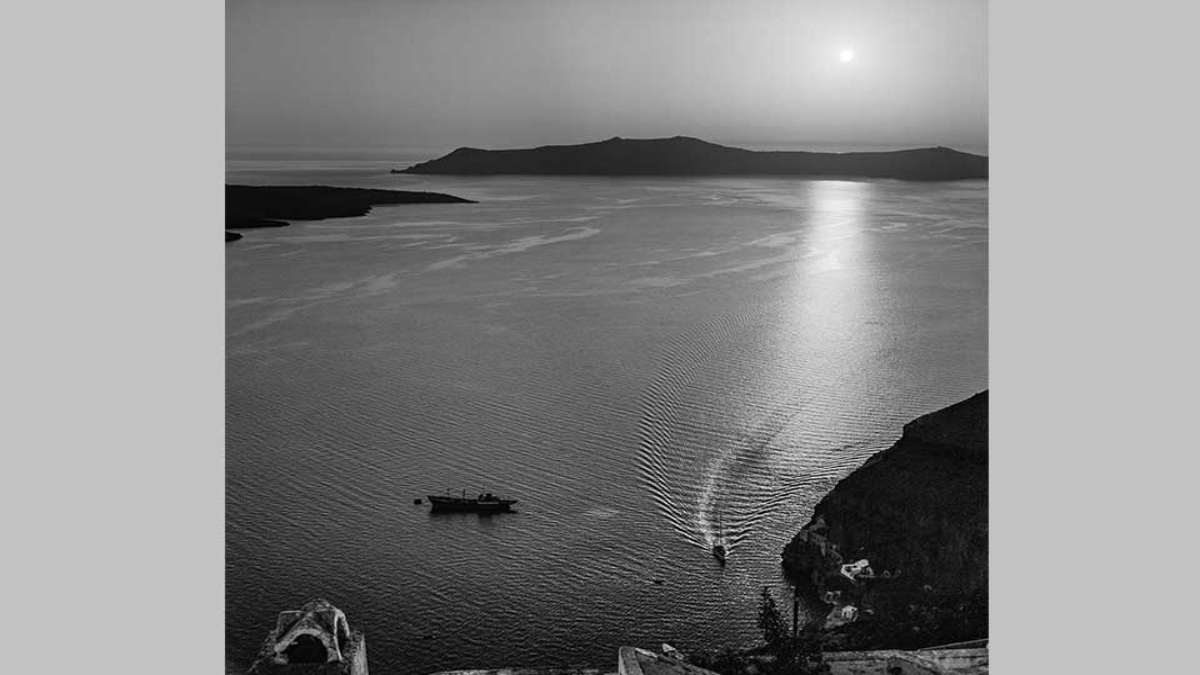 σαντορίνη 1950 πανοραμική Γιαλός