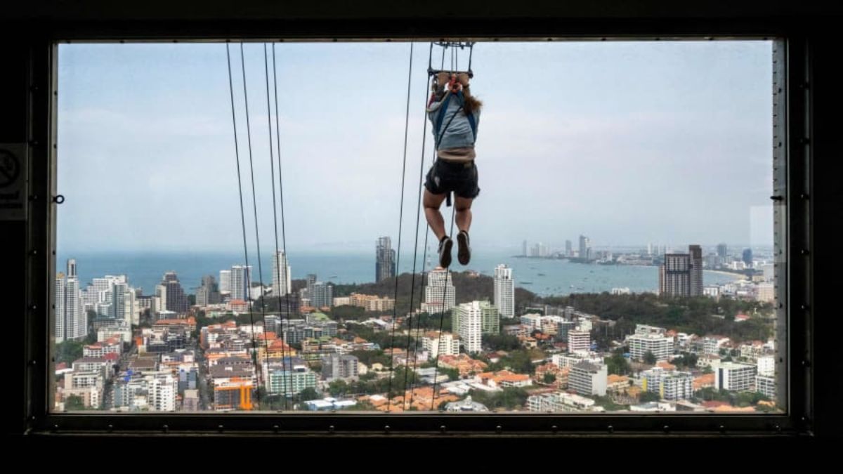 zipline στην Ταϋλάνδη