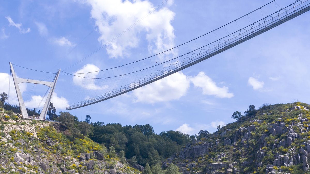 516 Arouca Bridge Πόρτο είσοδος γέφυρας από μακριά