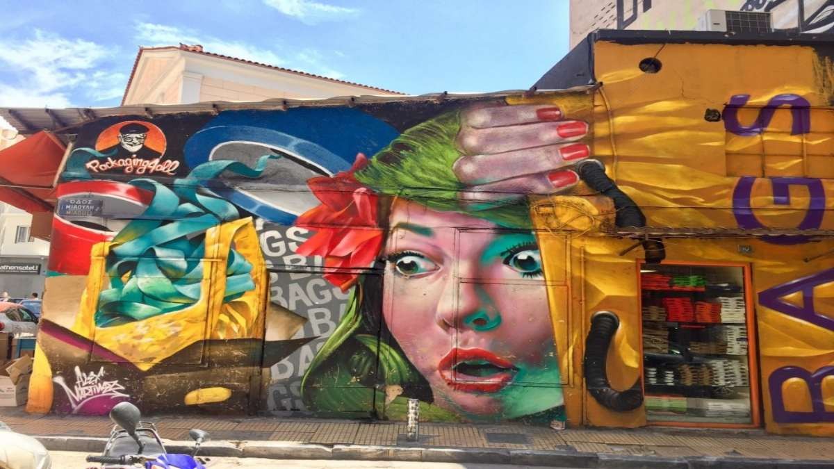 Street Art Ψυρρή Αθήνα