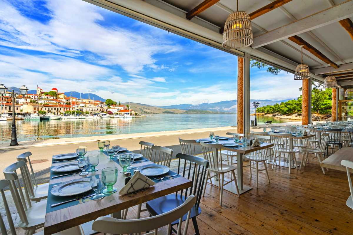 Maritsa restaurant, εξωτερικός χώρος