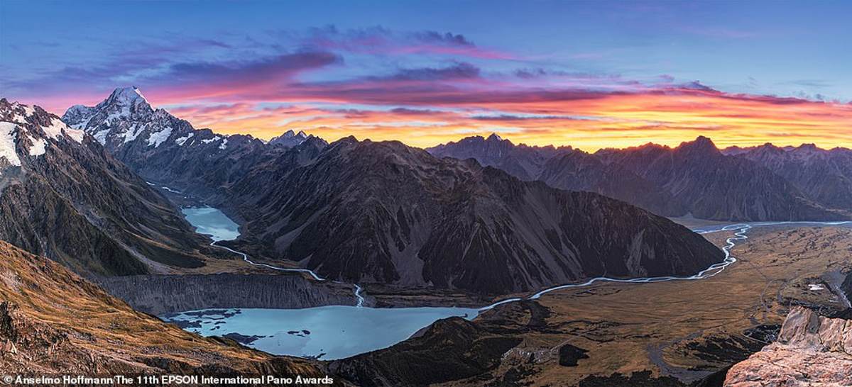 Η "δόξα" του Mount Cook  στη Νέα Ζηλανδία καταγράφηκε από τον Βραζιλιάνο ερασιτέχνη φωτογράφο Anselmo Hoffmann