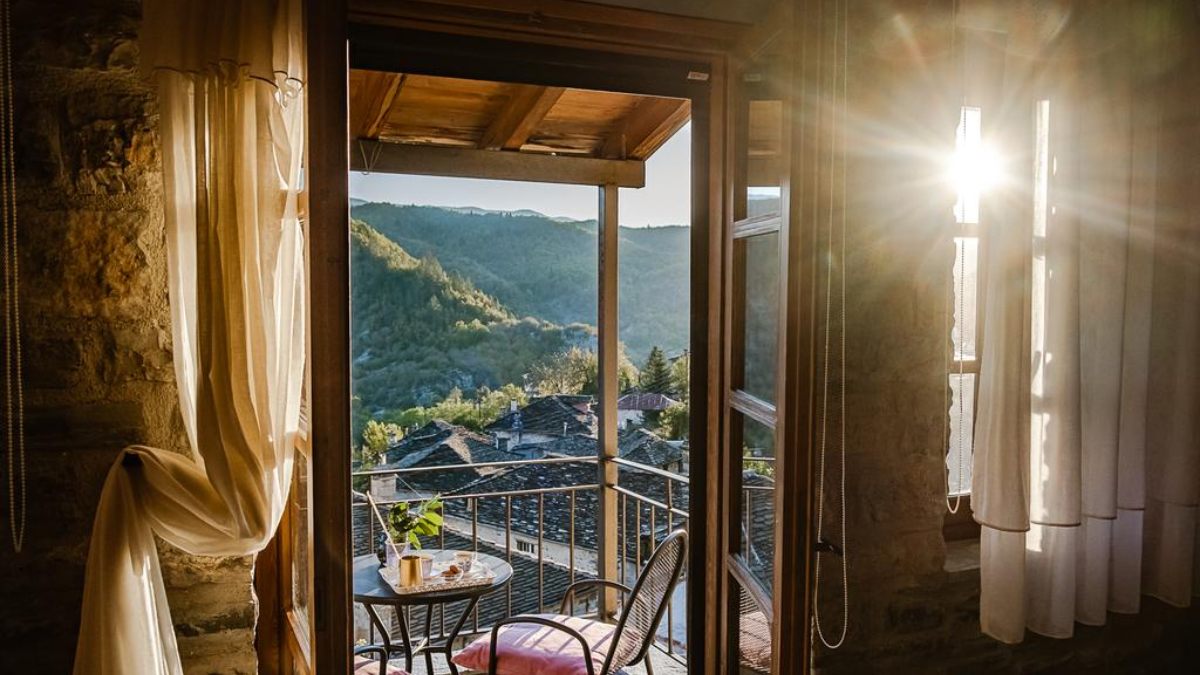 H θέα από το δωμάτιο στο Rodia Boutique Hotel