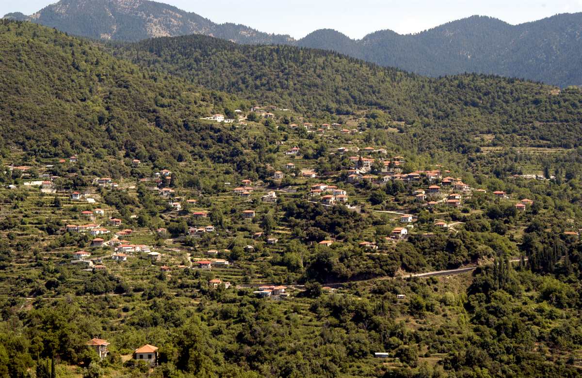 Πανοραμική εικόνα της Τερψιθέας, Αιτωλοακαρνανία