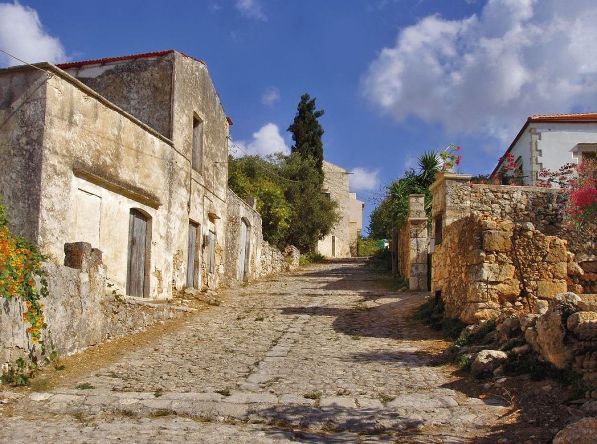 Βάμος Χανιά χωριό παλιός δρόμος