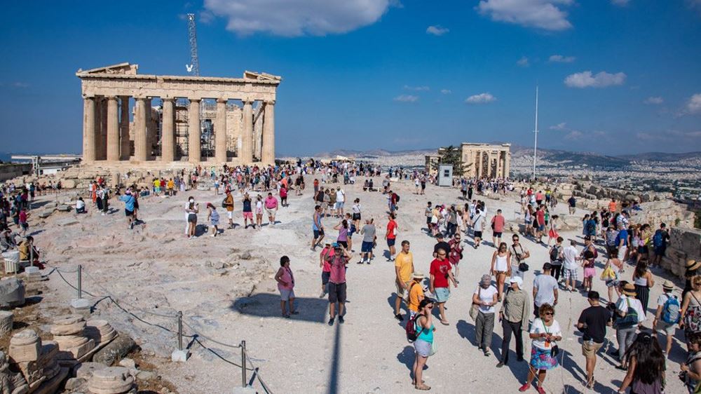 Ακρόπολη τουρίστες