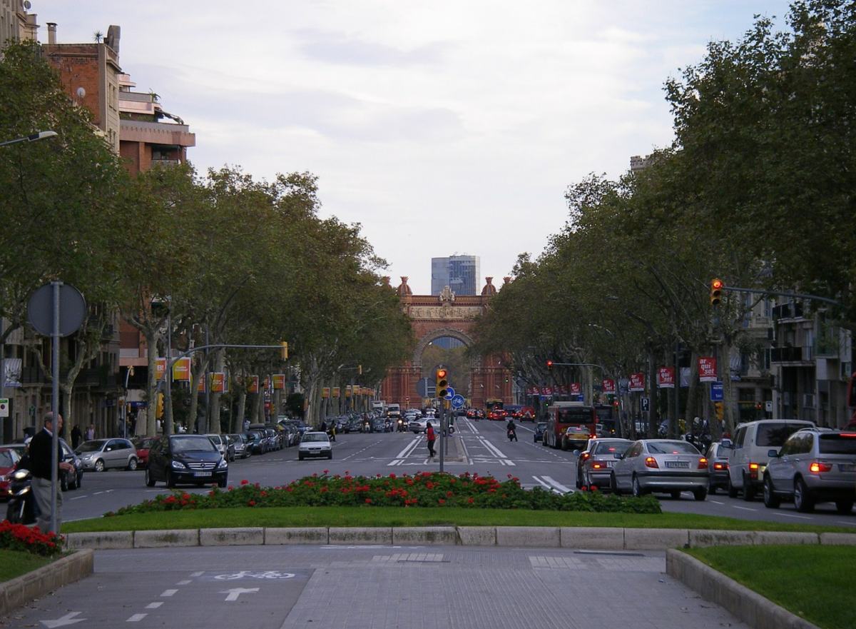 Η αρχή της La Rambla