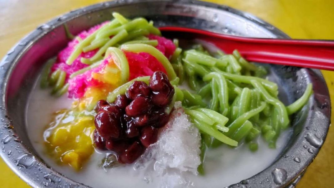 cendol-singapore Cendol σινγκαπούρη άγνωστο γλυκό
