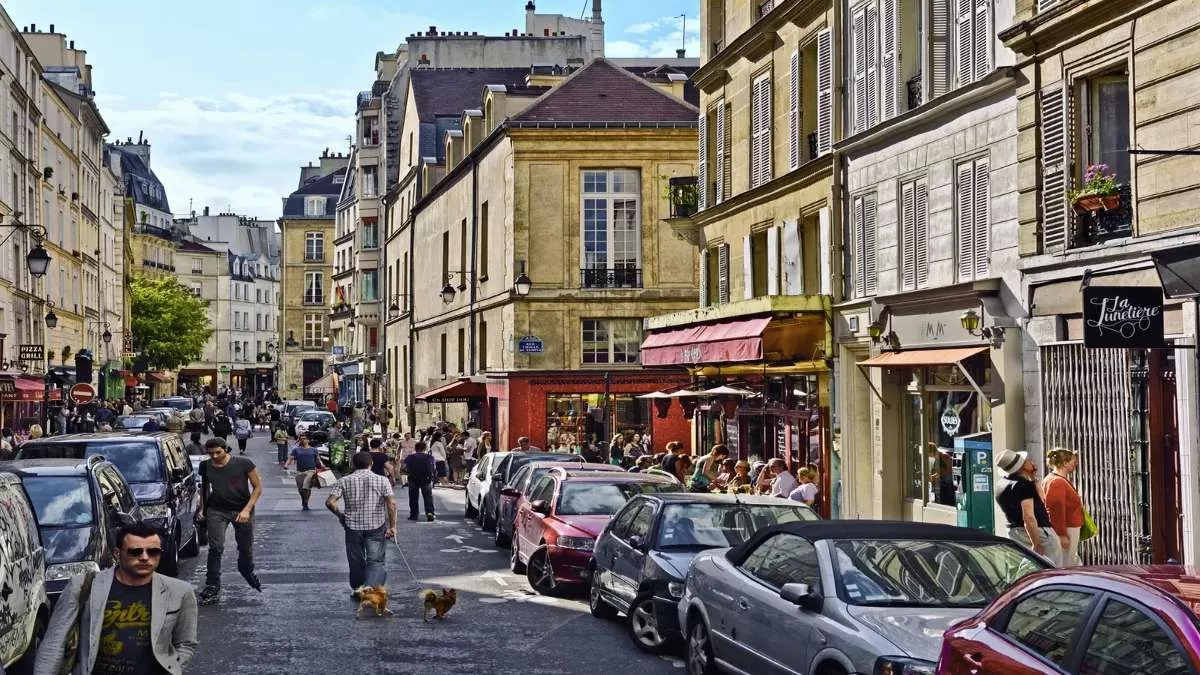 Haut-Marais Παρίσι όμορφες γειτονιές σοκάκι