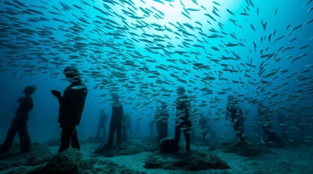 Jason deCaires Taylor, υποβρύχιο μουσείο Αγία Νάπα