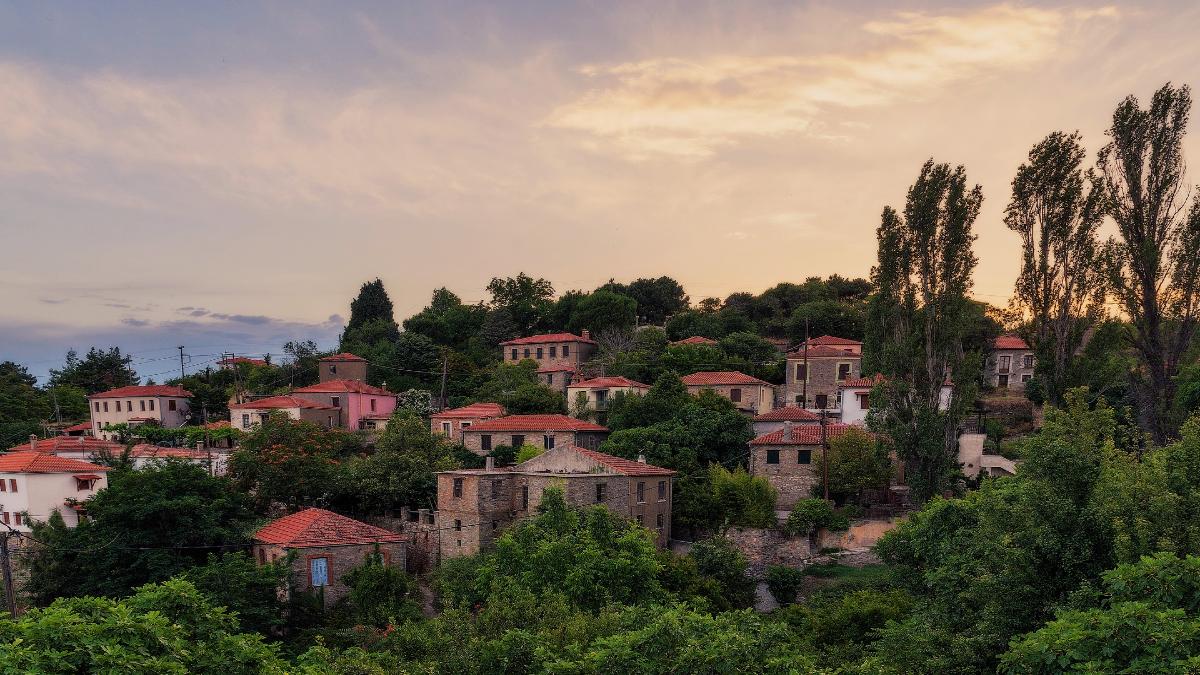 Λαύκος Πήλιο οικισμός