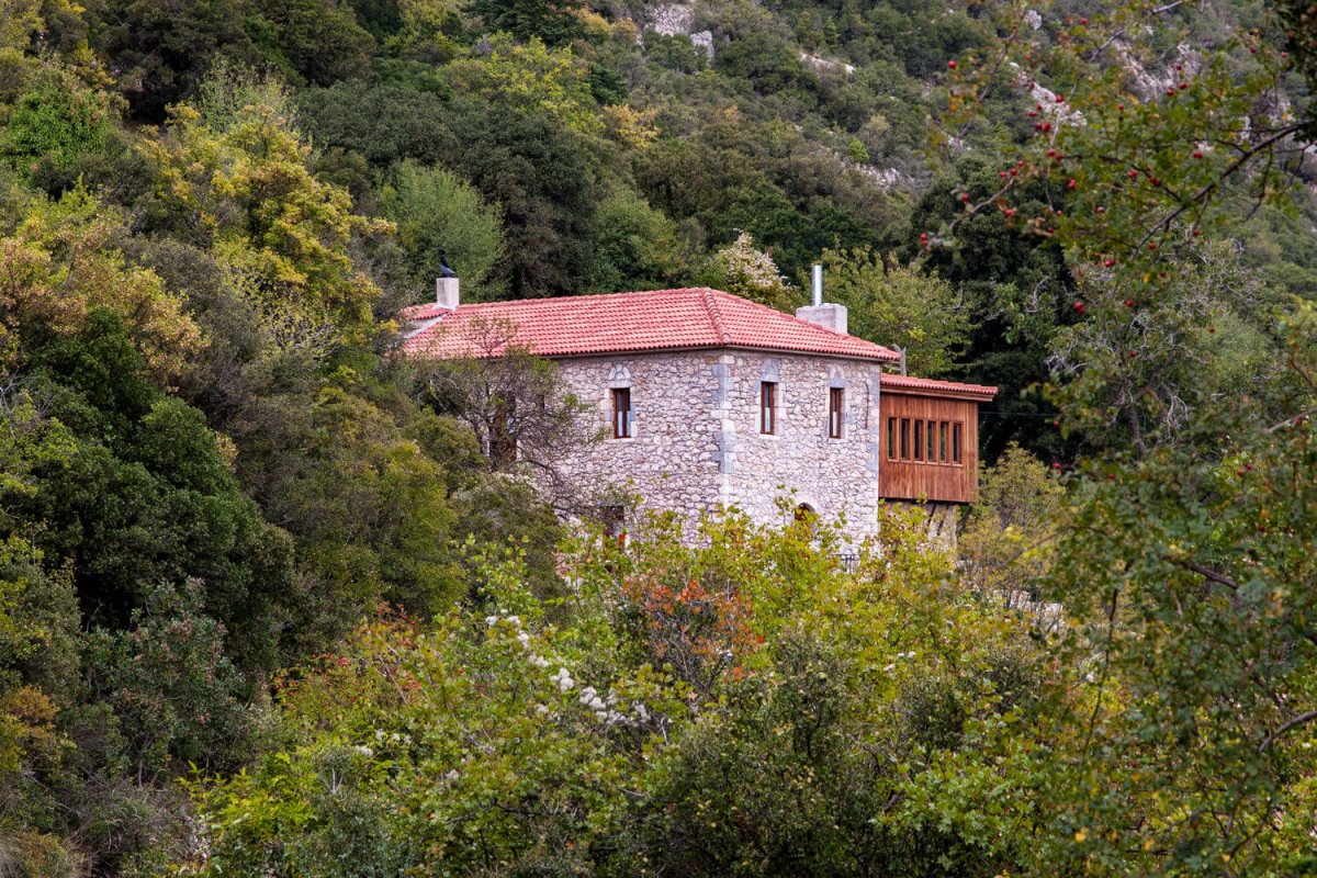 Ξενώνας Μπελλαίικο Στεμνίτσα μέσα στο πράσινο