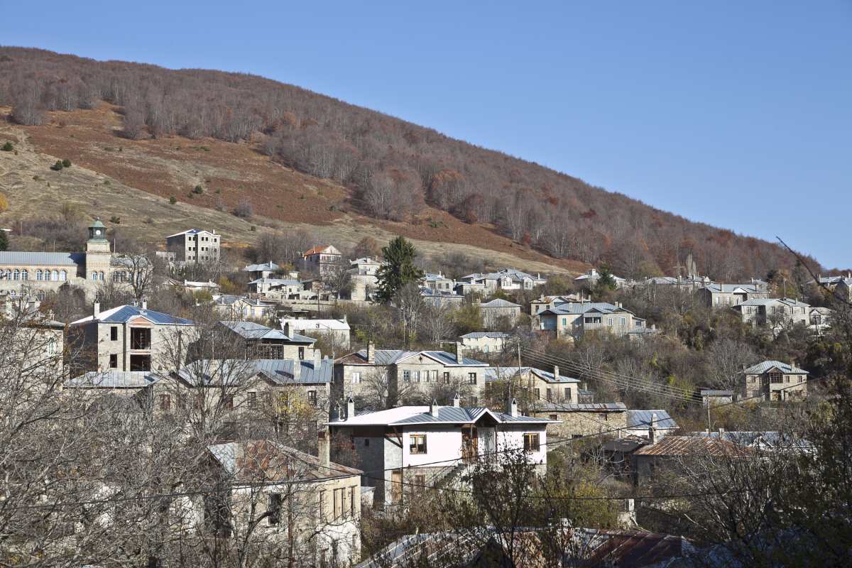 Νυμφαίο, πανοραμική άποψη του χωριού