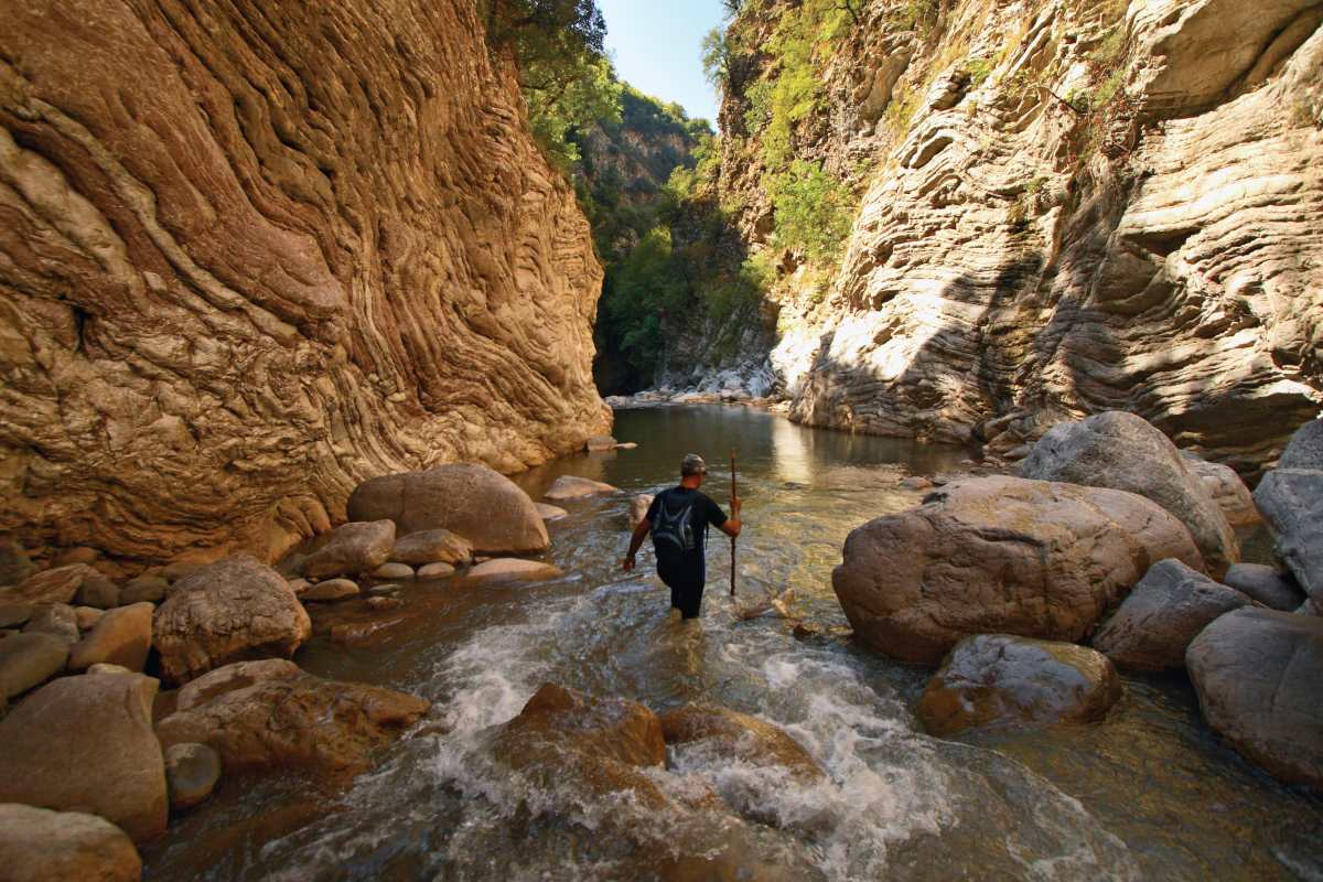 Φαράγγι Πάντα Βρέχει, river trekking