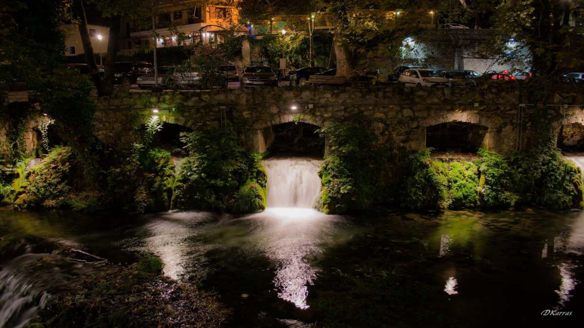 Πηγές Κρύας Λειβαδιά καλύτερη μονοήμερη νυχτερινή λήψη νερά