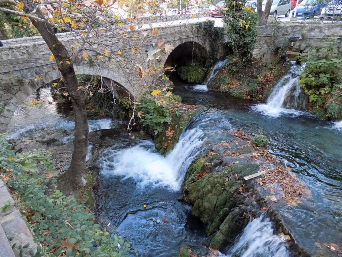 Πηγές Κρύας εξωτικό τοπίο