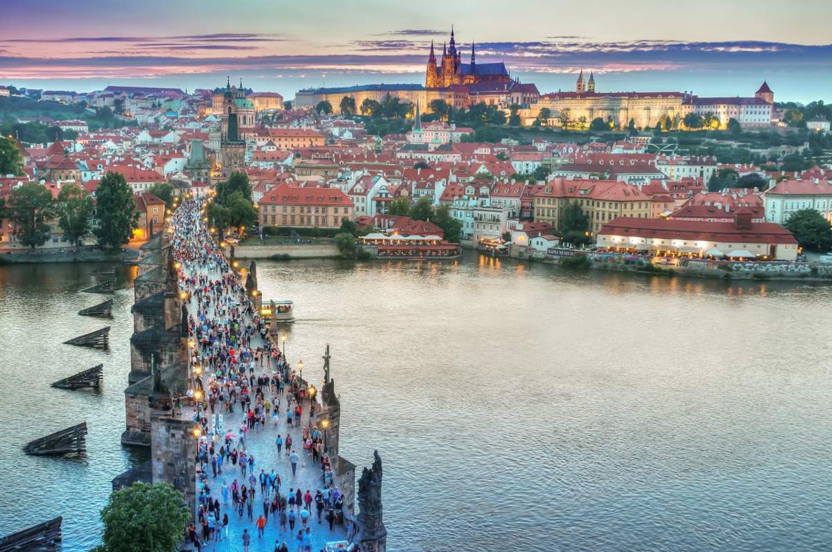 Πανοραμική άποψη της Πράγας, Τσεχία