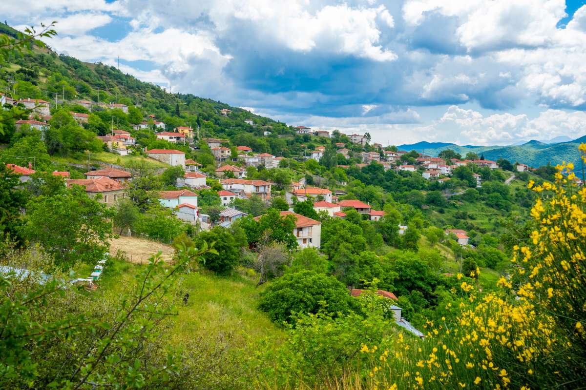 Πανοραμική άποψη της Ρεντίνας, Καρδίτσα