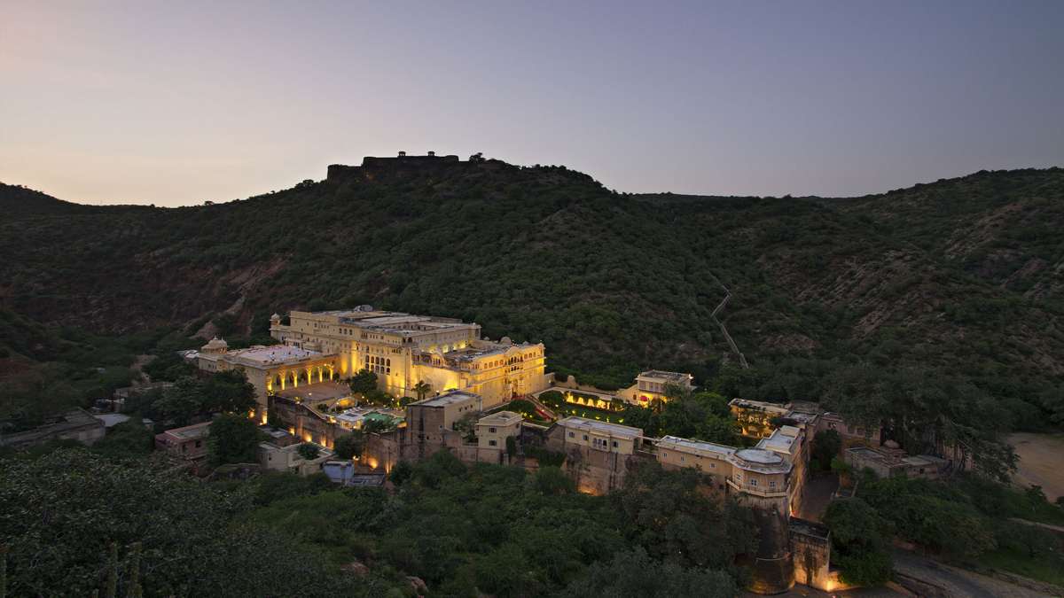 samode palace υπερπολυτελές ξενοδοχείο πανοραμική