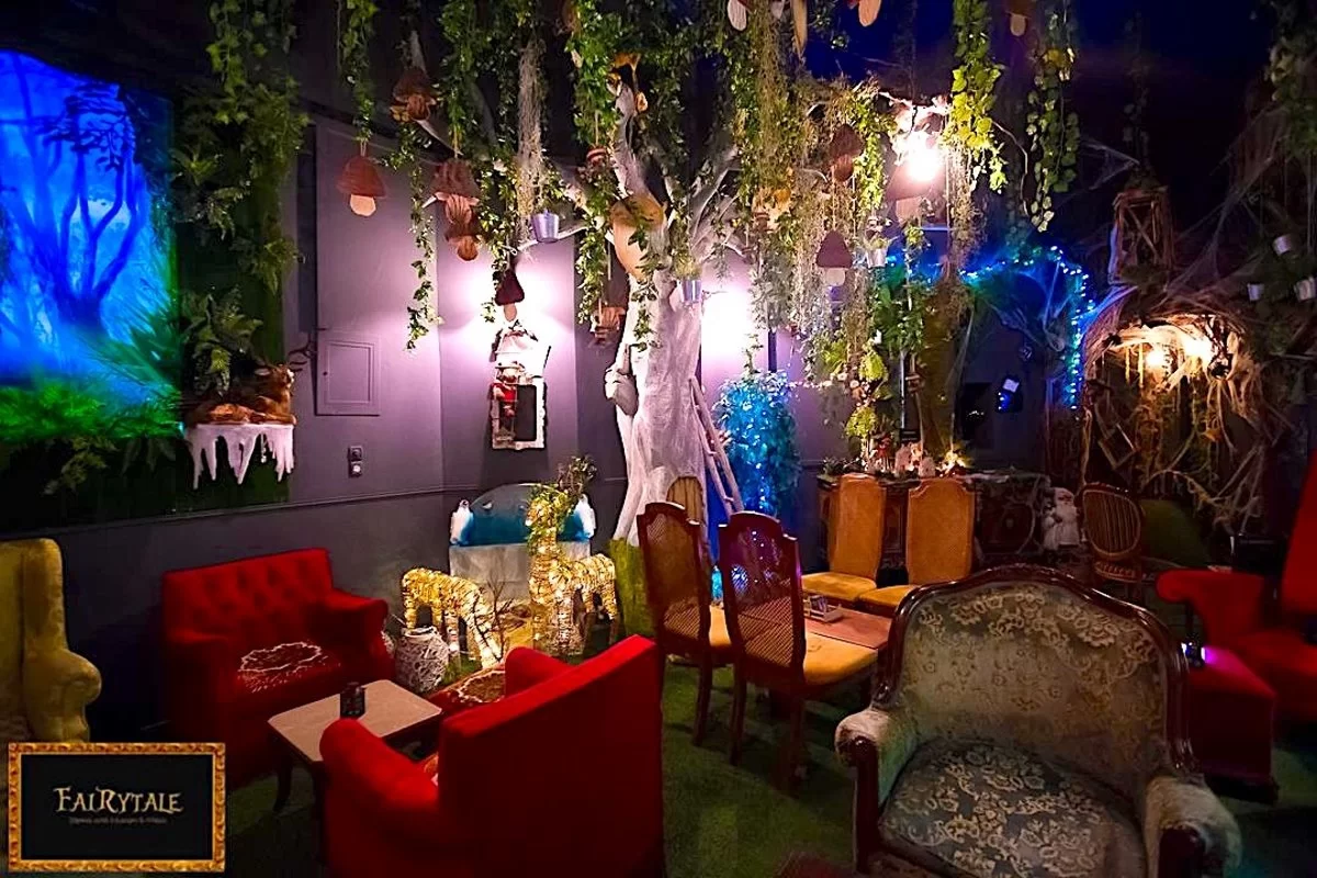 Θεματικό cafe Αθήνα Fairytale εσωτερικό