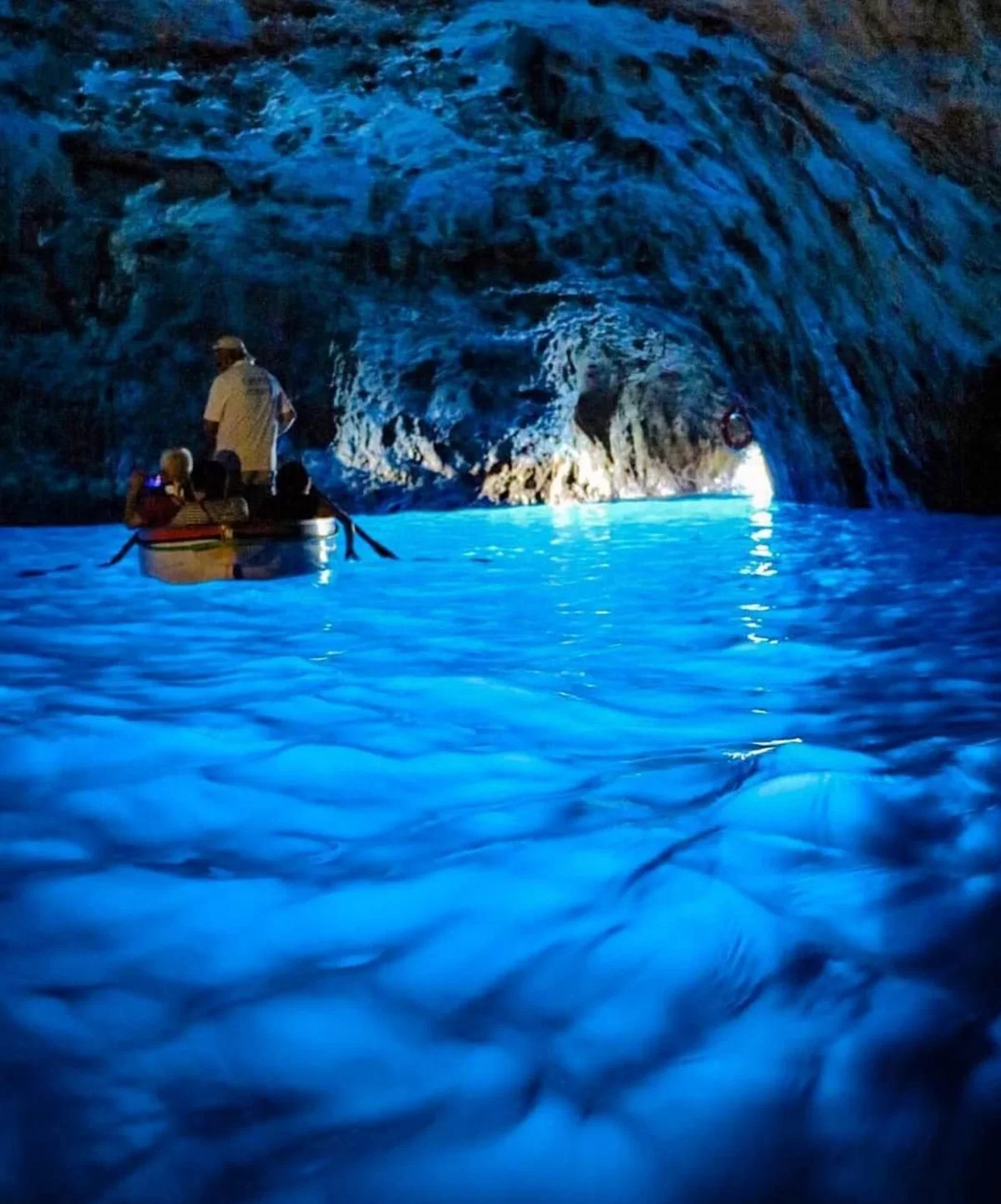 Blue Grotto, Κάπρι, Ιταλία